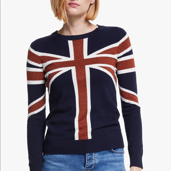 boden union jack sweater